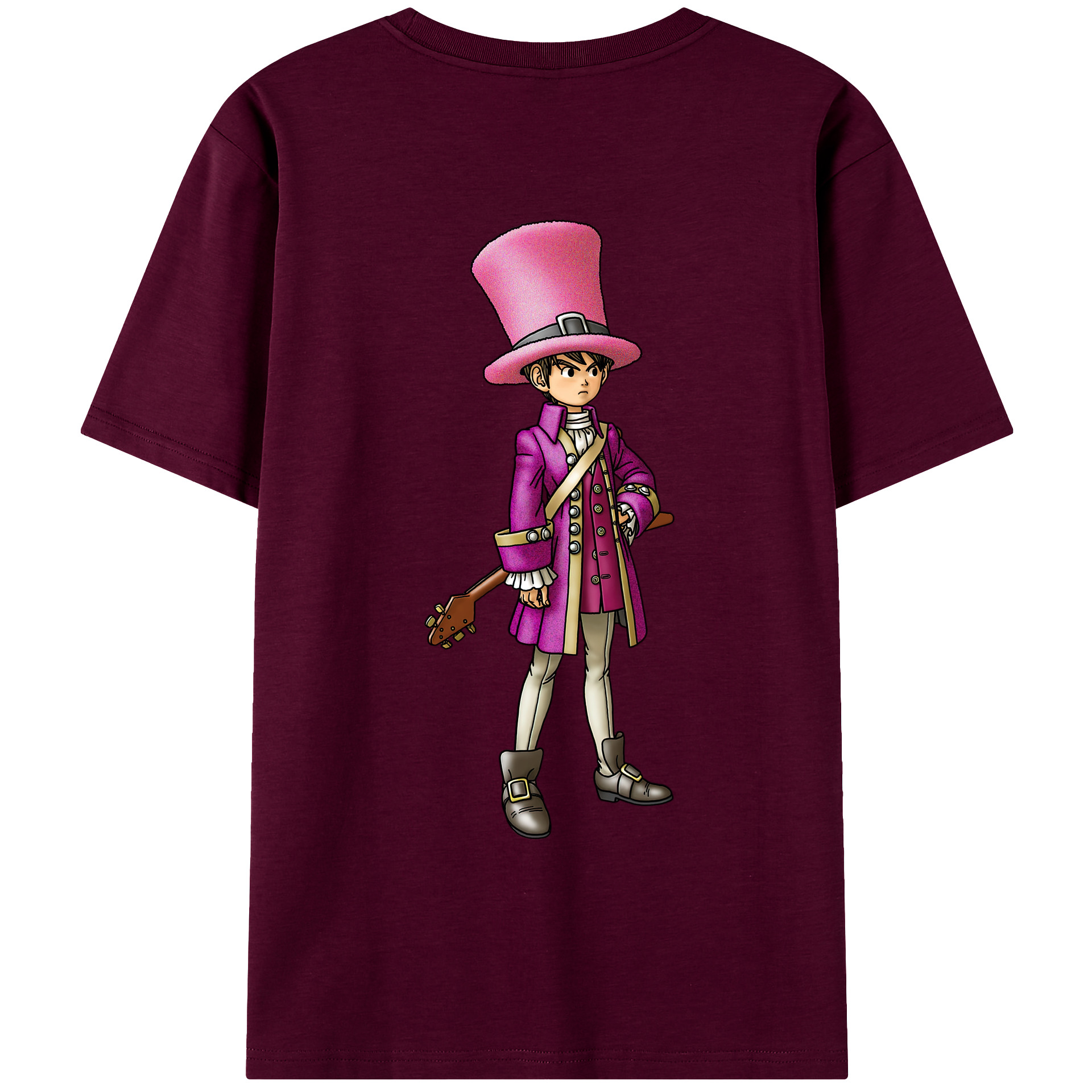 （画像用） ドラゴンクエスト Doragon Kuesuto Dragon Quest レディース半袖Tシャツ(バックプリント)